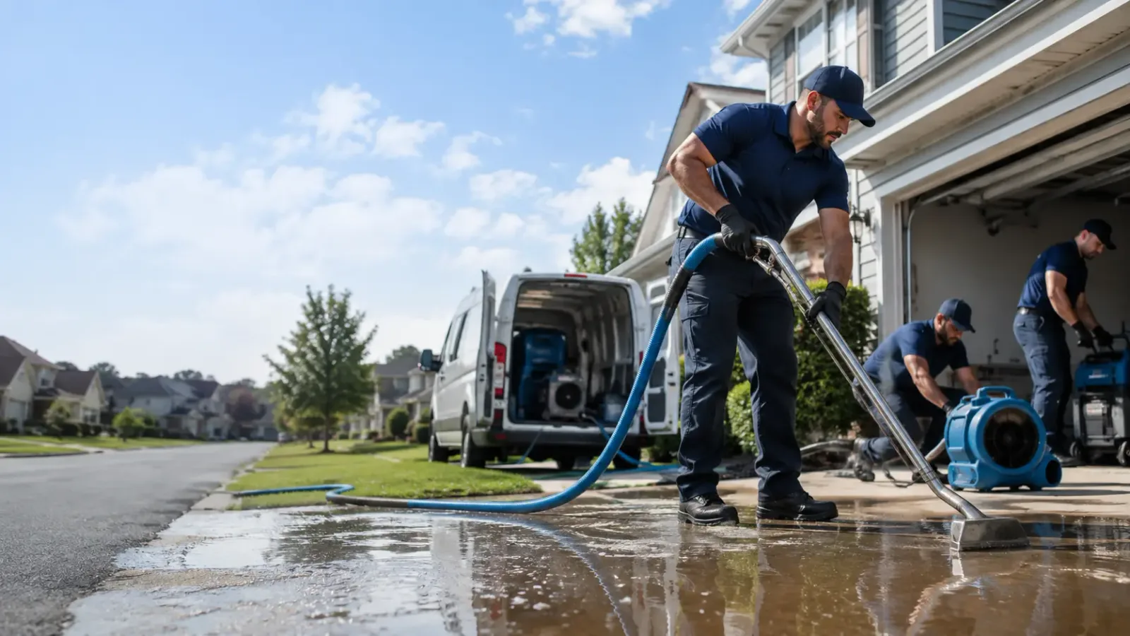Flood Damage Restoration in Medway, OH